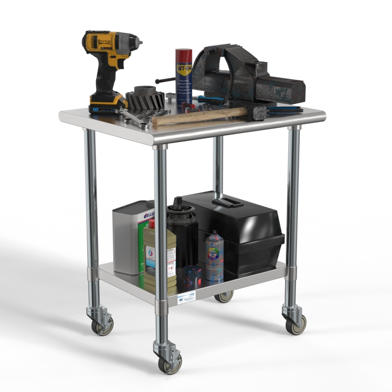 Multipurpose Stainless-Steel Worktable