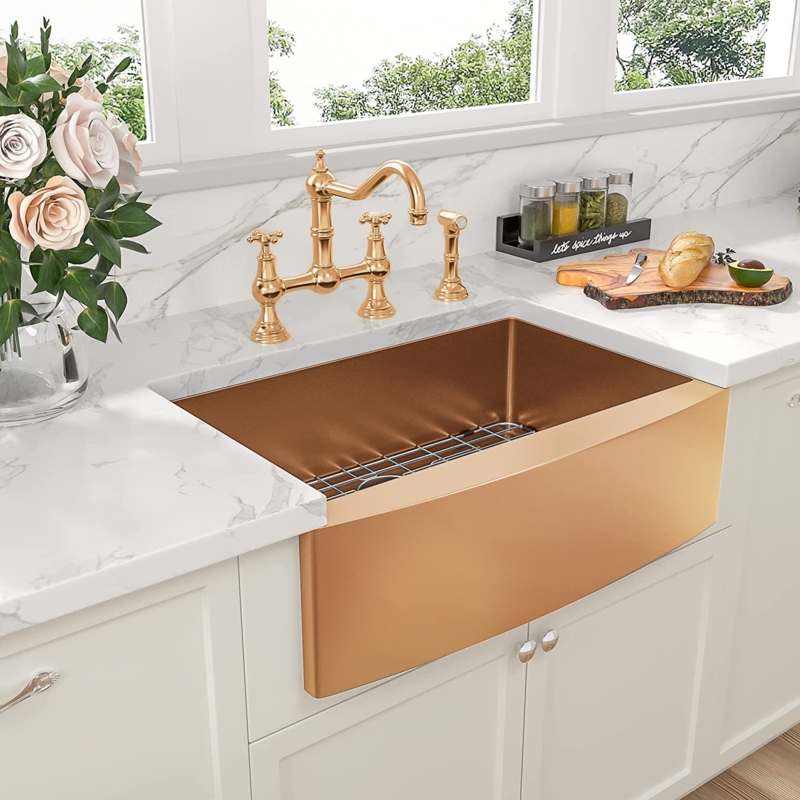 30-inch Stainless Steel Farmhouse Sink