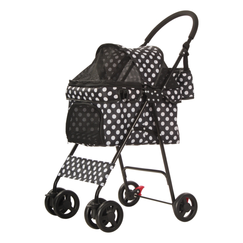 Compact Folding Pet Stroller