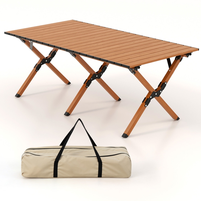 Portable Roll-Up Camping Table