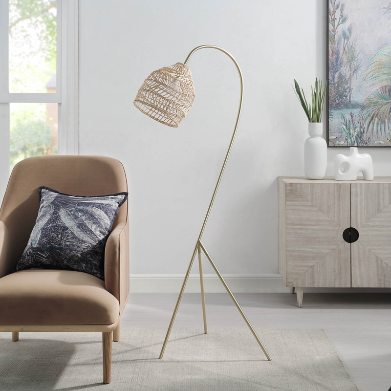 Coastal Arching Floor Lamp