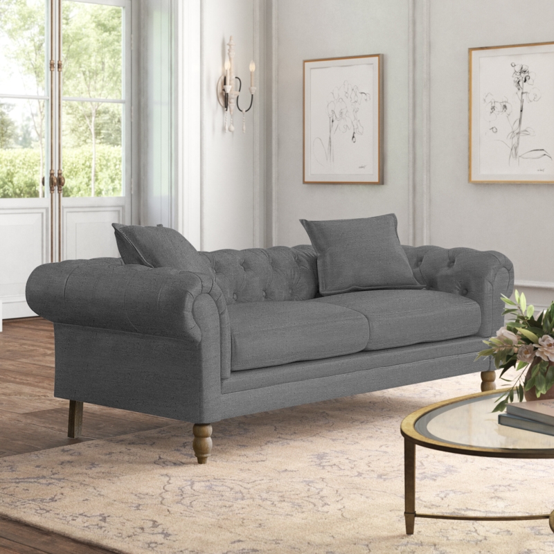 French Country Chesterfield Sofa