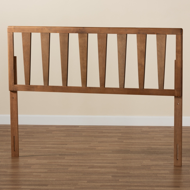 Geometric Ash Walnut Headboard