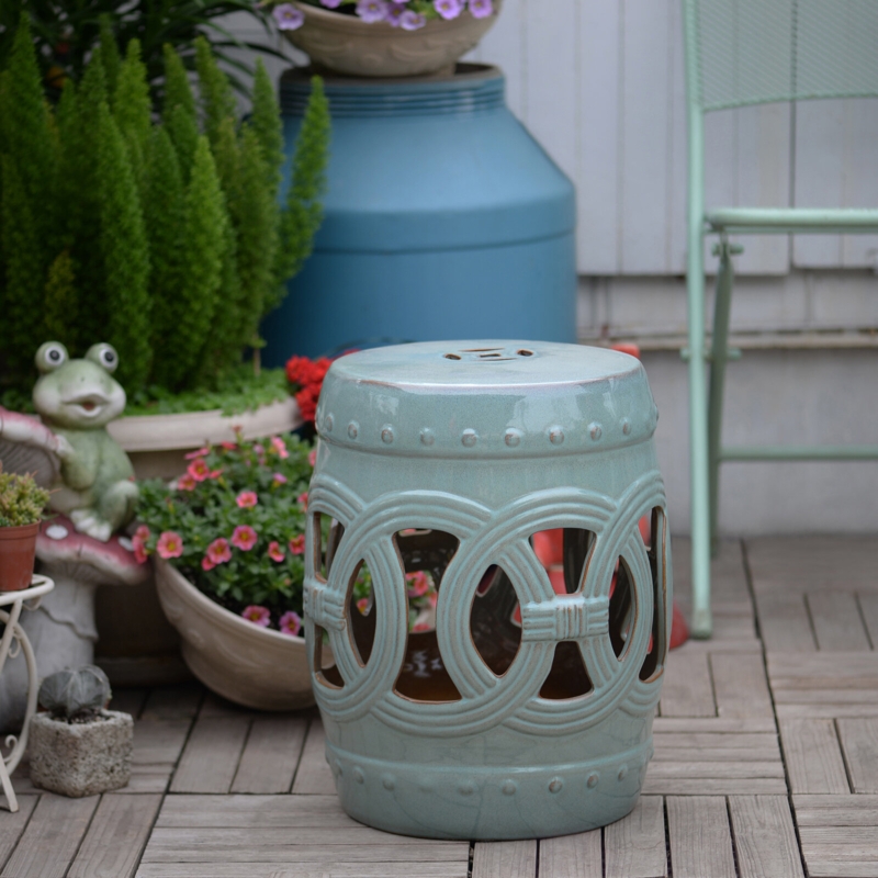 Multi-functional Ceramic Stool