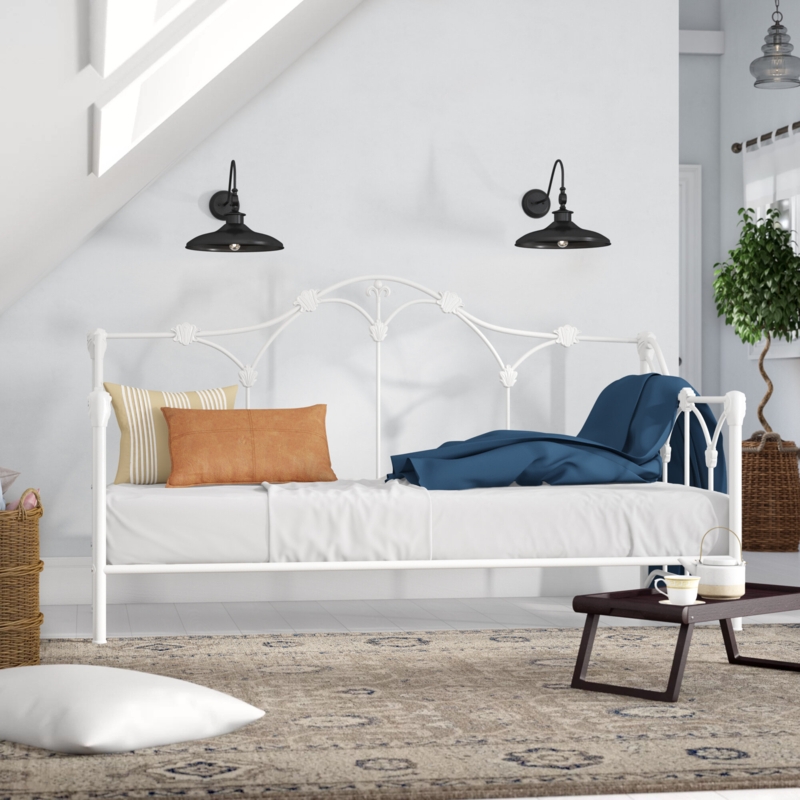 Elegant Twin Daybed with Ornate Detailing
