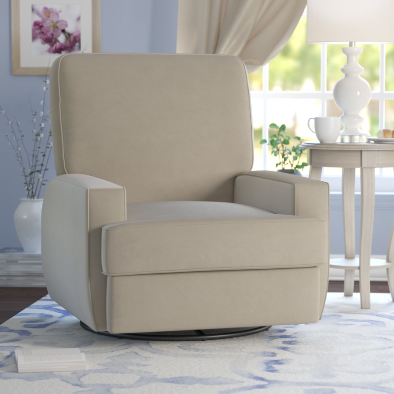 Nursery Swivel Gliding Recliner Chair