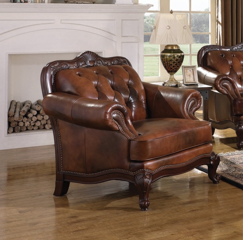 Euro-Inspired Tri-Tone Traditional Chair