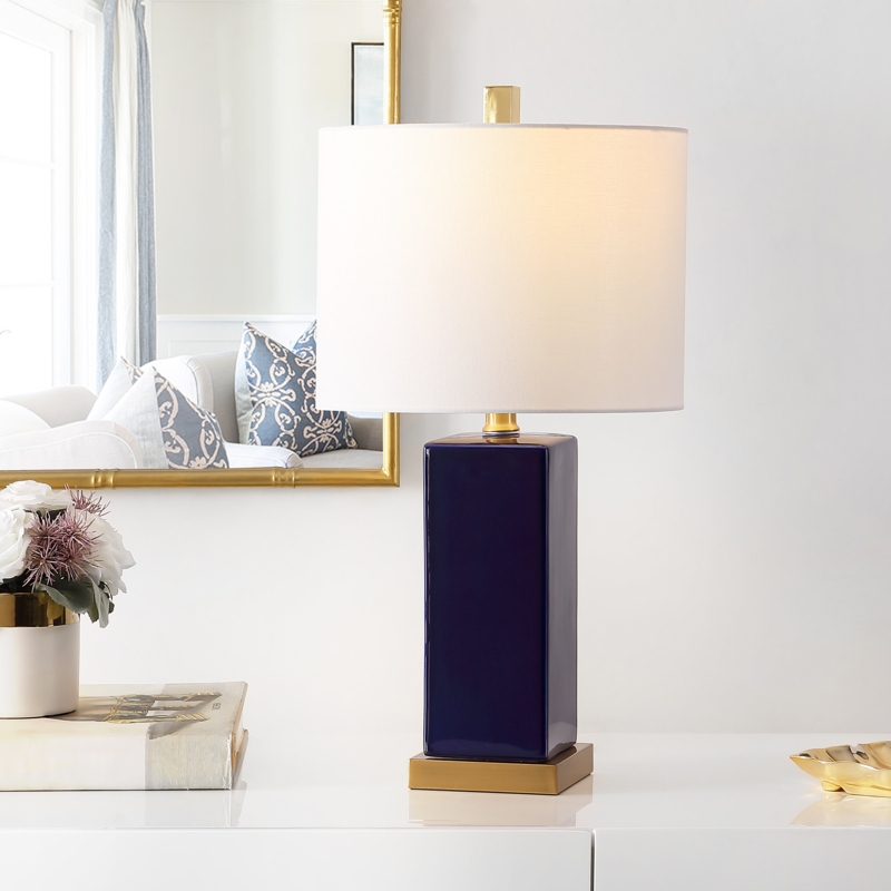 Petite Skyscraper Ceramic Table Lamp
