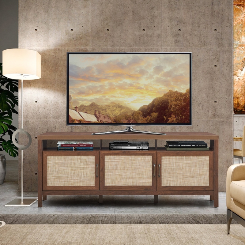 Retro TV Cabinet with Storage