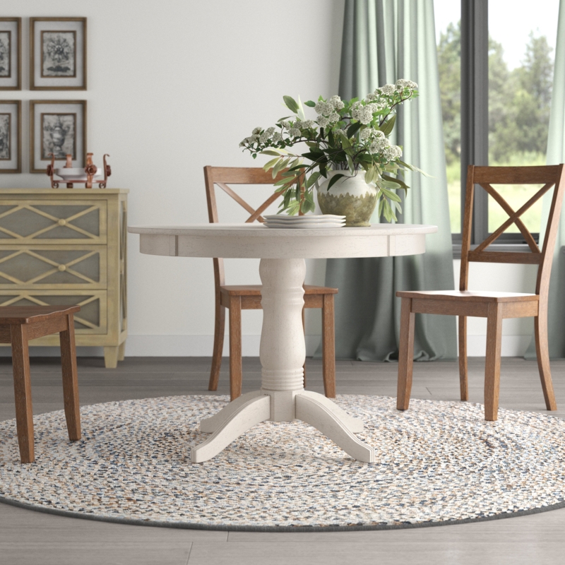 Traditional Pedestal Dining Table
