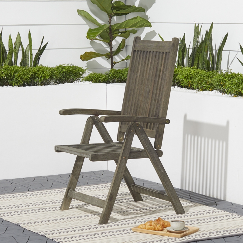 Eucalyptus Folding Patio Chair