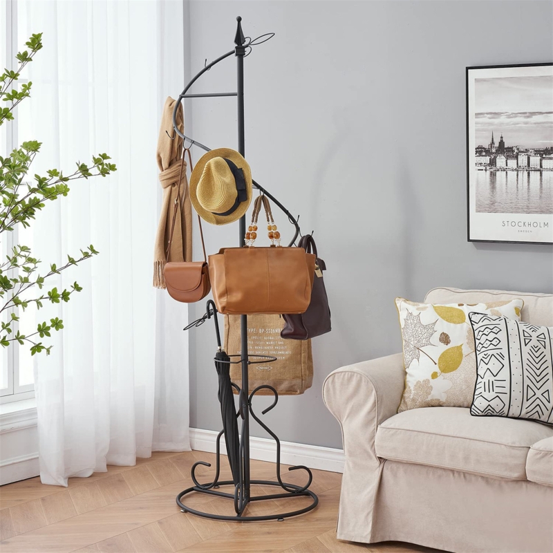 Multifunctional Slim Coat Rack