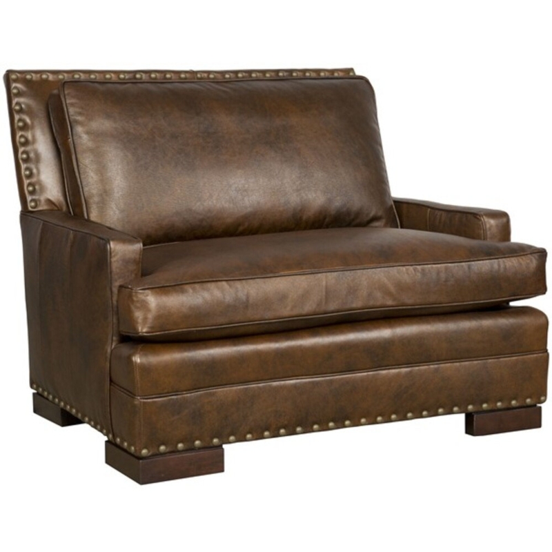 Riverside Chair and Half with Nailhead Detailing