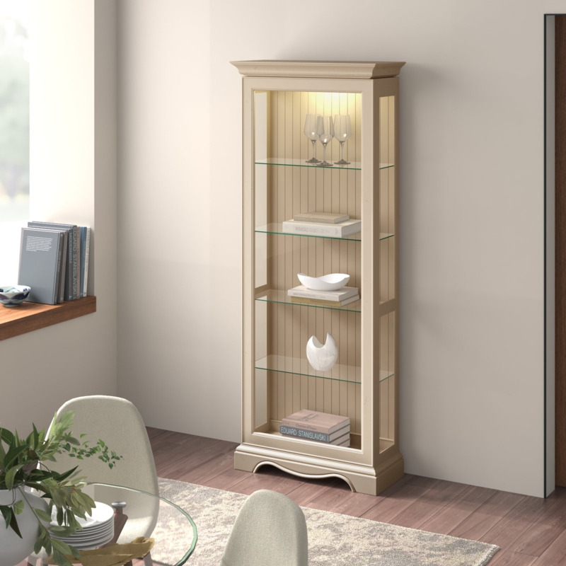 Sliding Glass Door Curio Cabinet