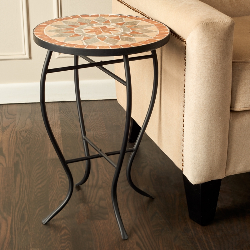 Ceramic Mosaic Side Table