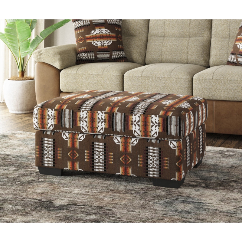 Southwest-Inspired Two-Toned Sofa