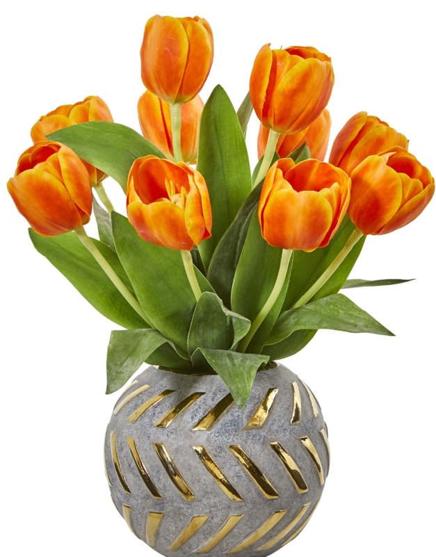 Spring-Inspired Foliage Decor Accent
