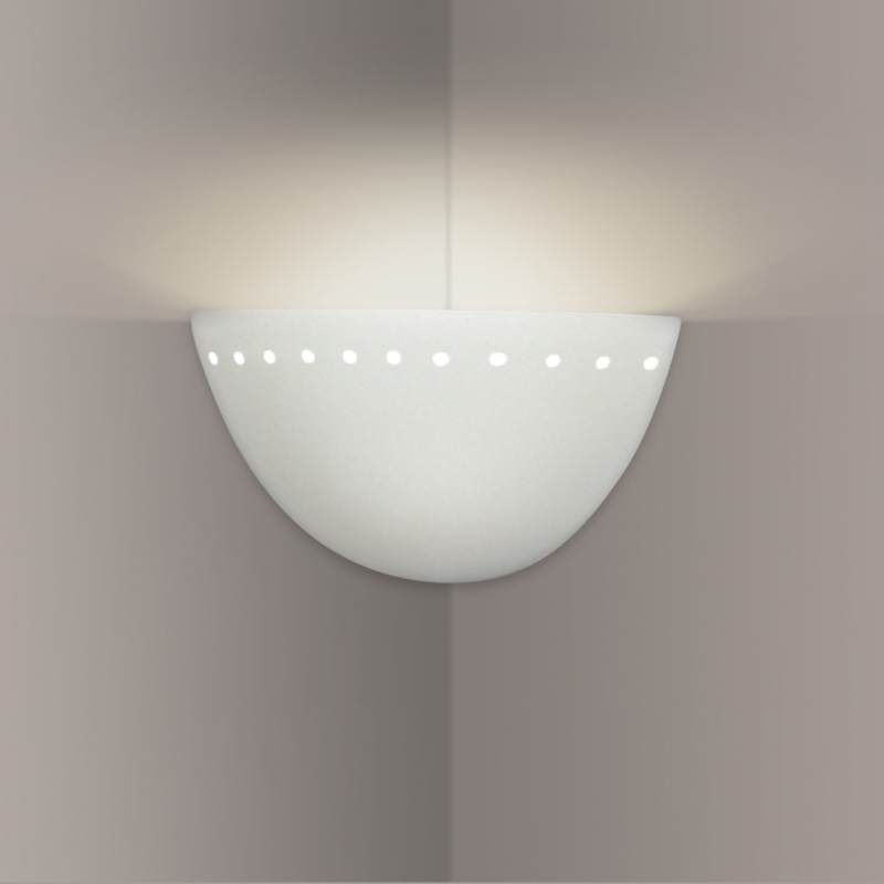 Modern Bowl Corner Wall Light