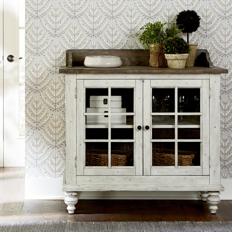 Farmhouse-Chic Server with Storage