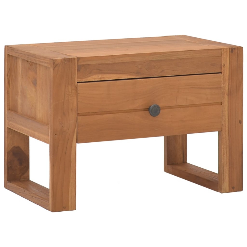 Colonial Style Wooden Bedside Cabinet