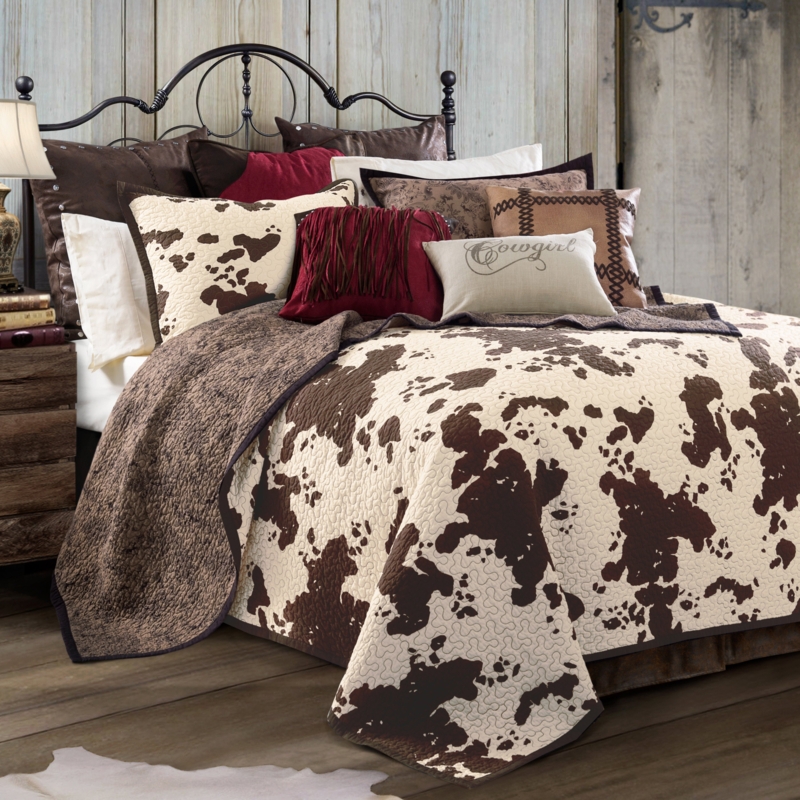 Western Bunkhouse Reversible Cotton Quilt