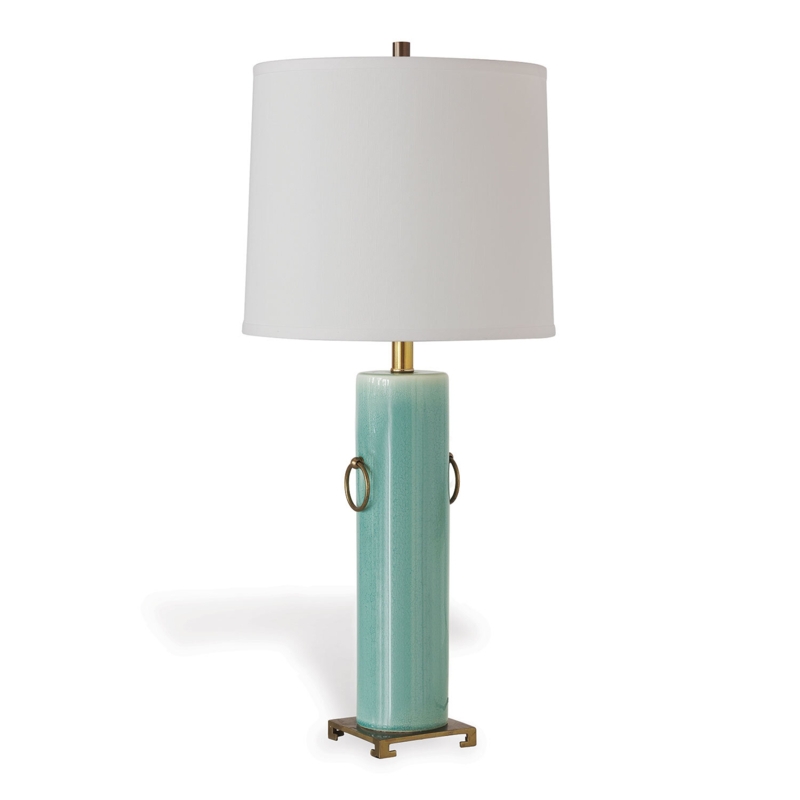 Celadon Porcelain Table Lamp