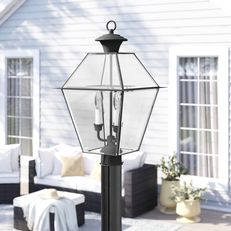 Sleek Outdoor Wall Lantern