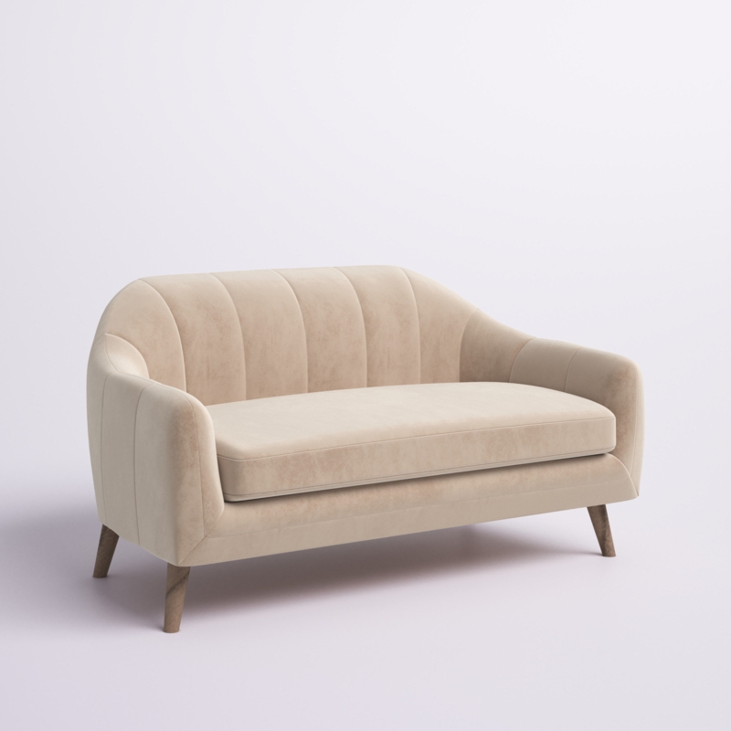 Mid-Century Modern Loveseat