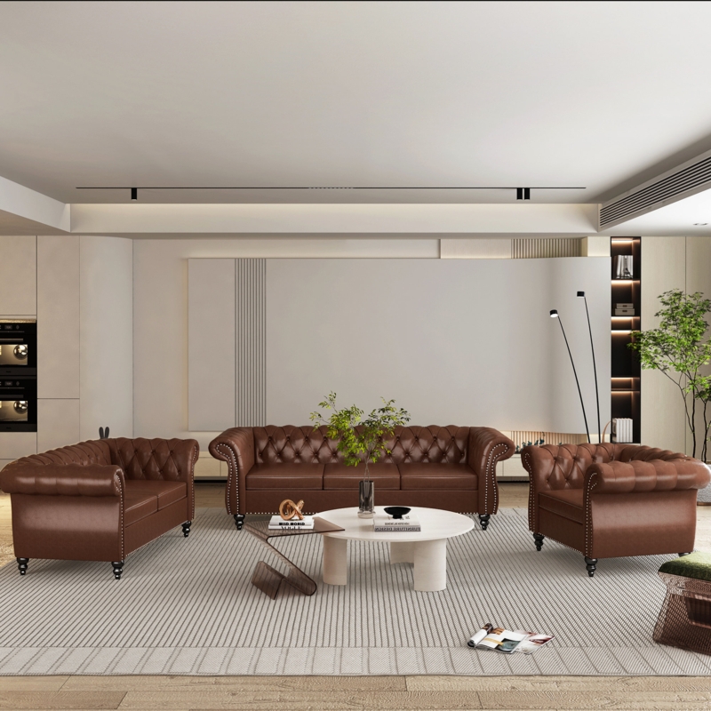 Classic Chesterfield Living Room Collection