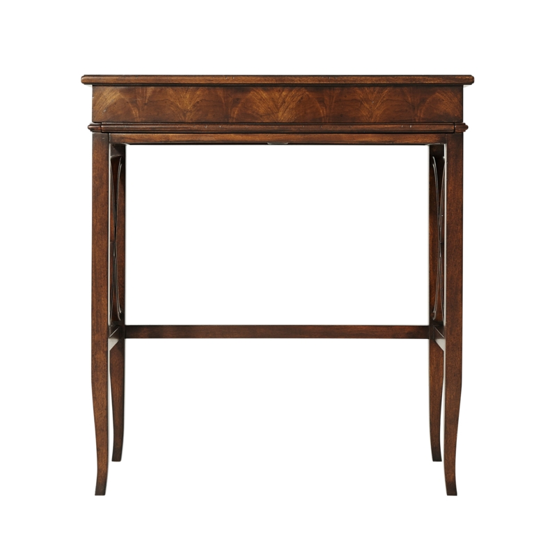 Cerejeira Veneered Mahogany Campaign Desk
