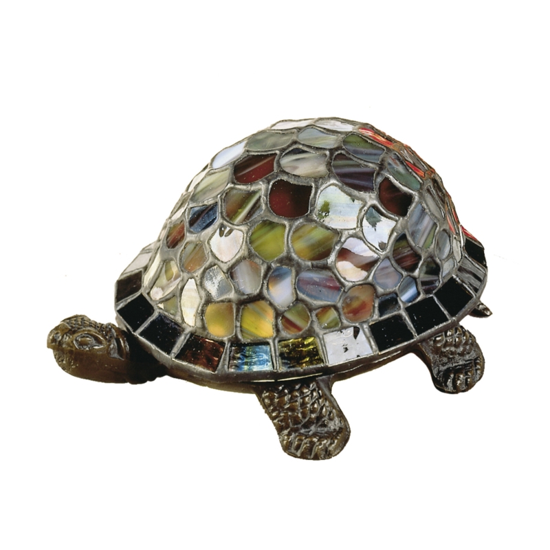 Stained Glass Turtle Lamp