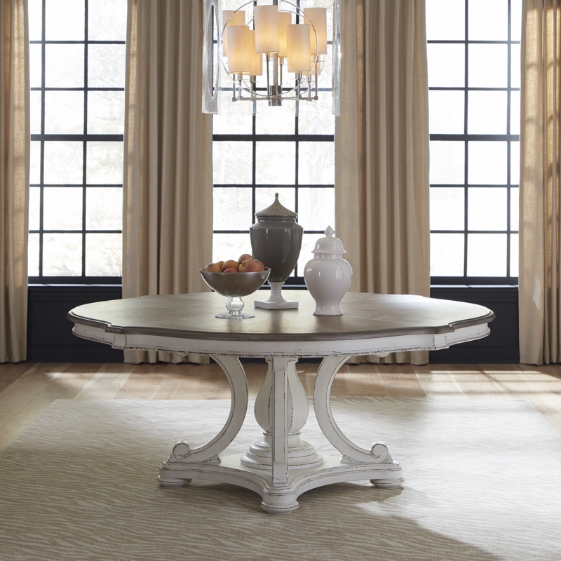 Round Cloverleaf Table Set