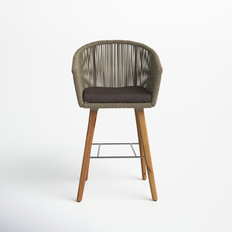 Stylish Cushioned Bar Stool