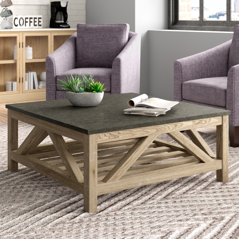 Oversized Square Coffee Table