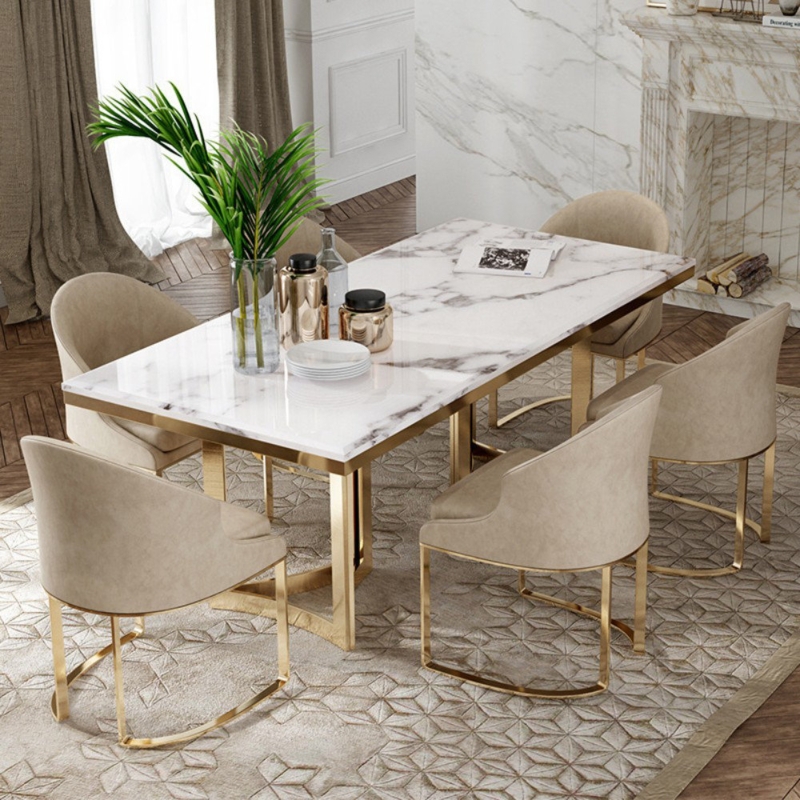 Light Luxury Marble Table
