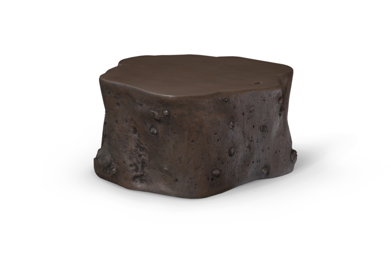 Log Silver Coffee Table
