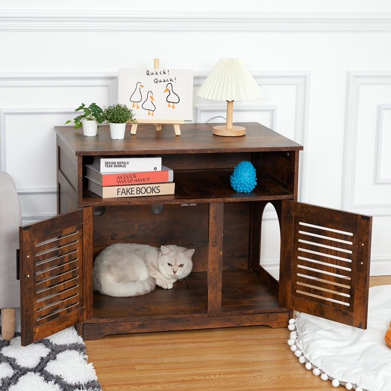Floating Wall Desk with Storage