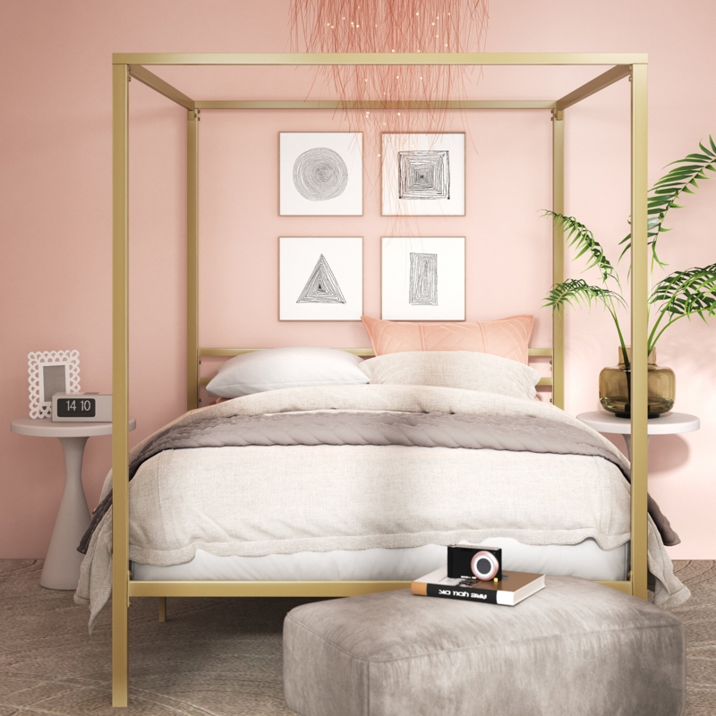 Canopy Platform Bed Frame