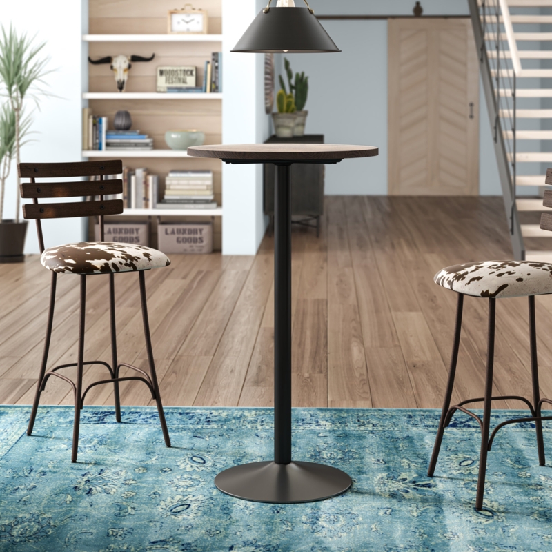 Rustic Industrial Pub Table