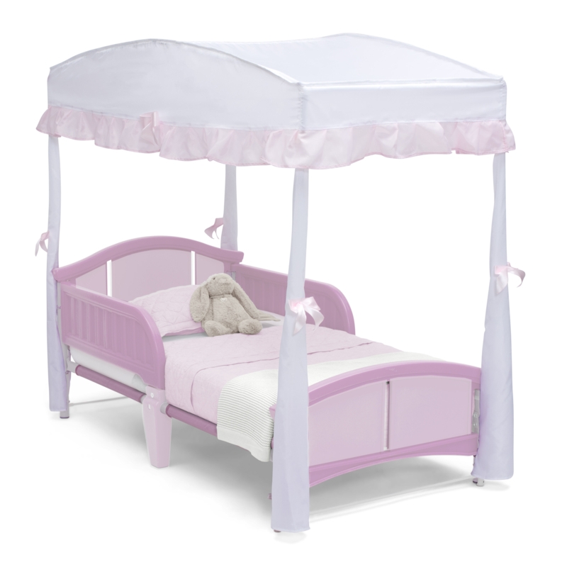 Toddler Bed with Canopy