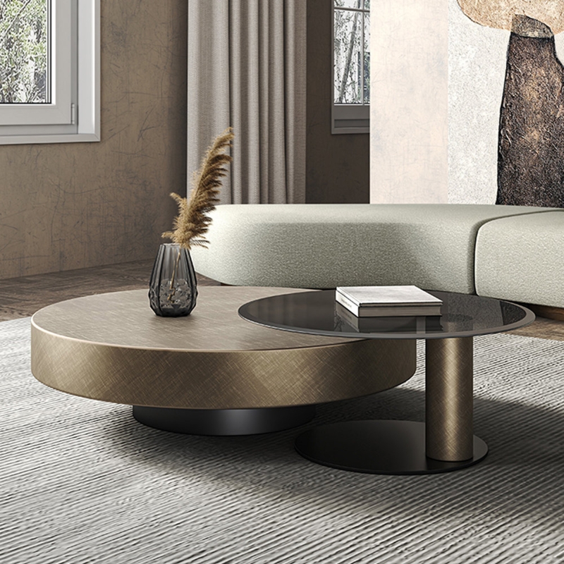 Adjustable Floor Lamp with Table