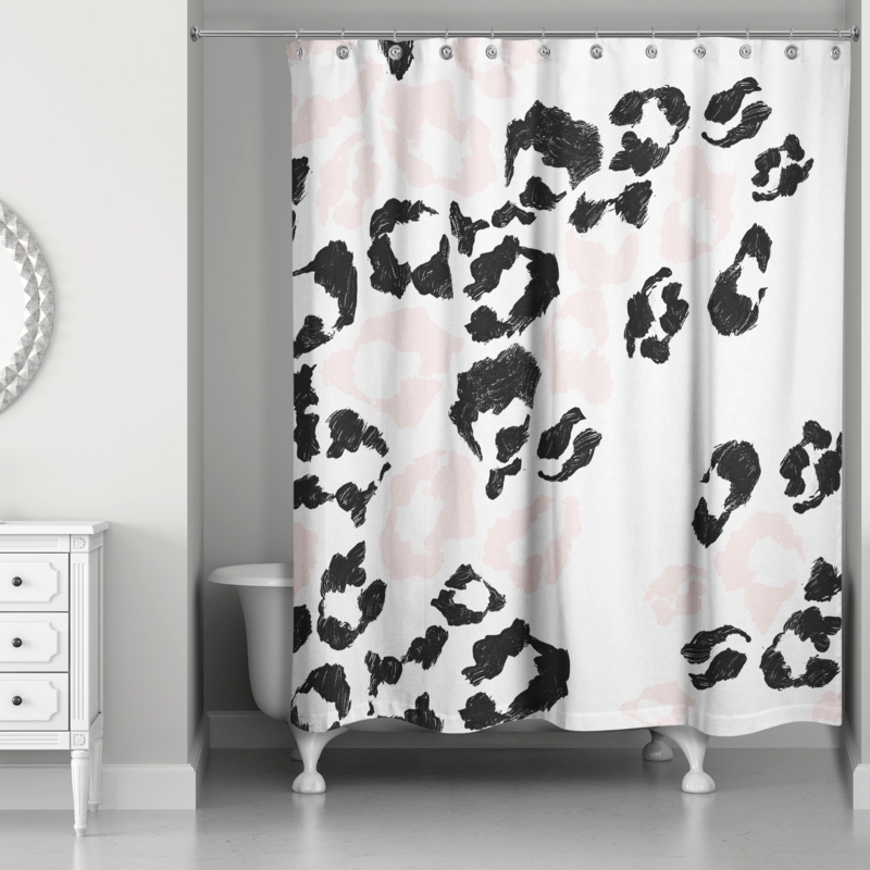 Leopard Print Shower Curtain