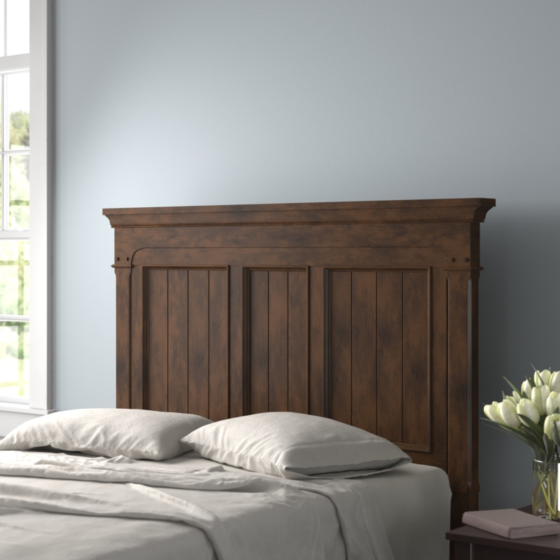 Transitional Plank-Style Headboard