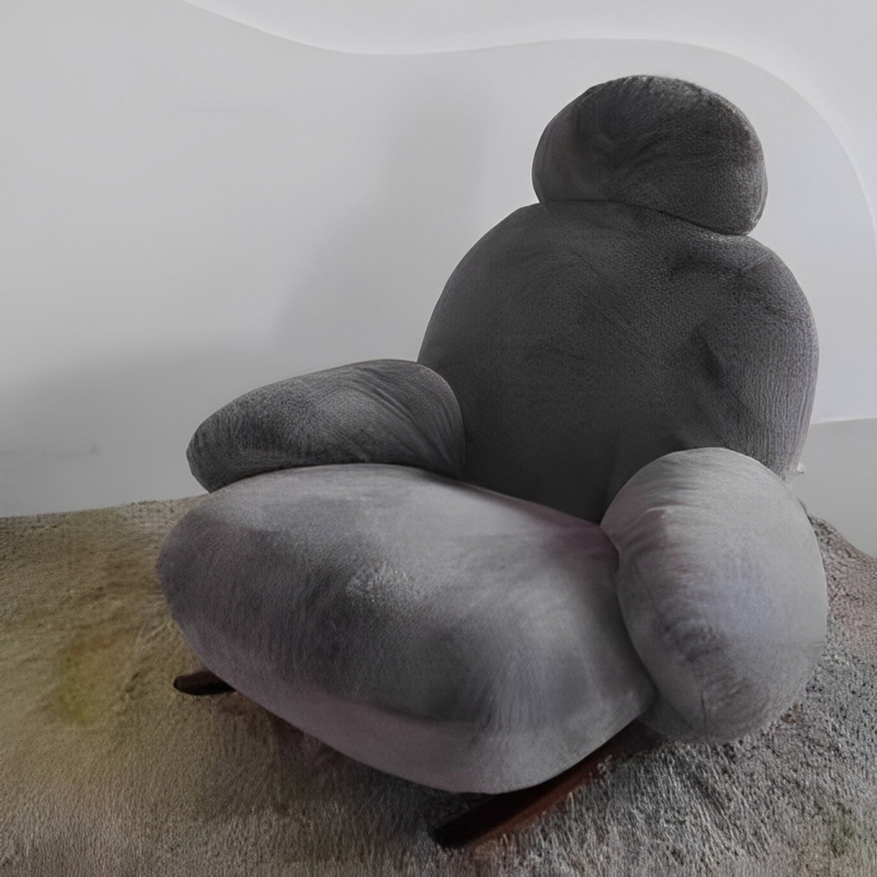 Round Low-Center Soft Toy