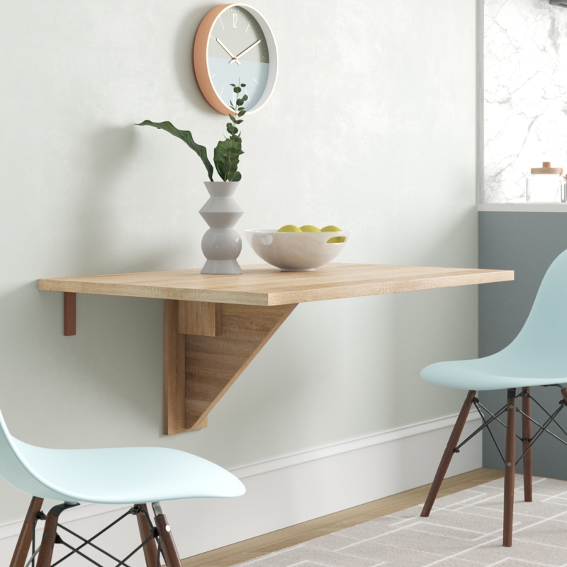 Drop Leaf Dining Table with Center Leg