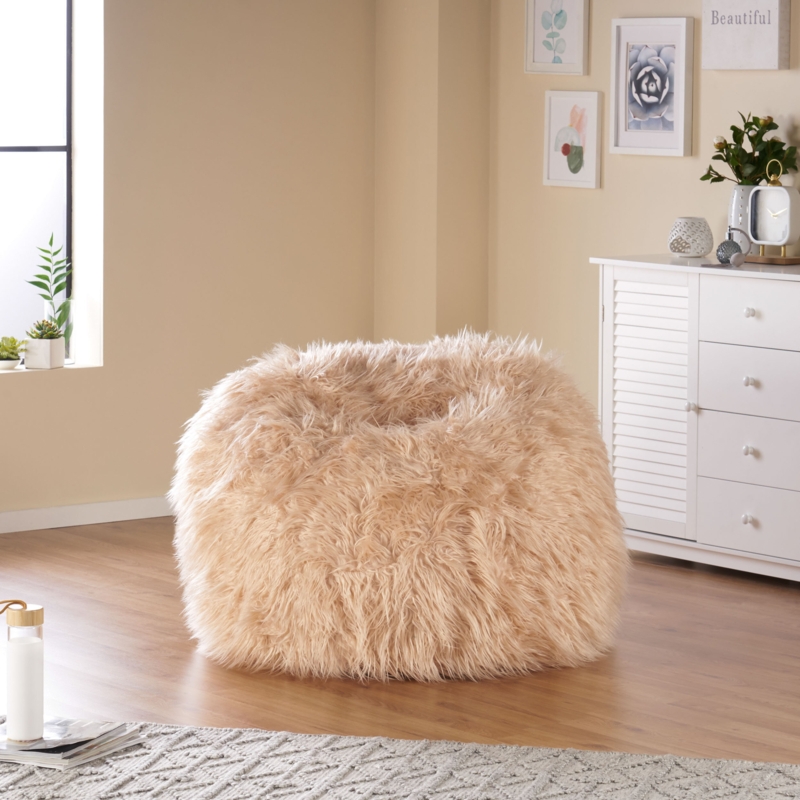 Shaggy Bean Bag