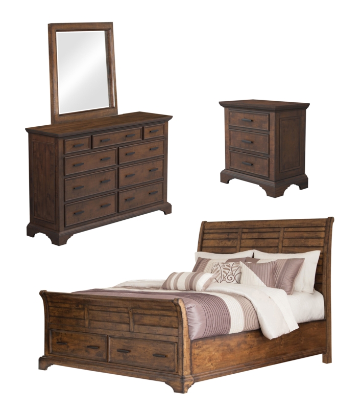 Farmhouse Storage Bedroom Set