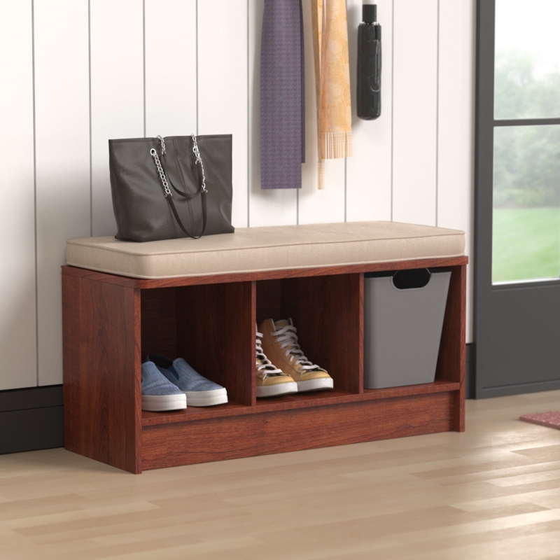 Cubeicals 3 Pair Shoe Storage Bench