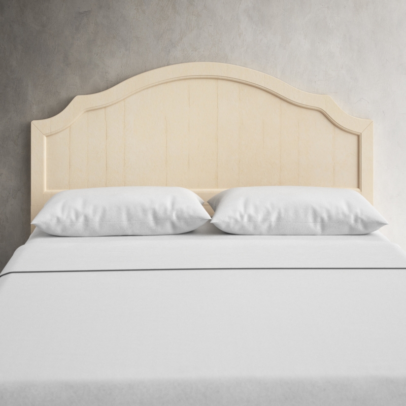 French Farmhouse Bed Headboard and Nightstand