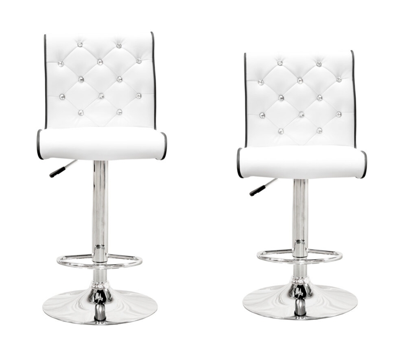 Chic Adjustable Swivel Bar Stool